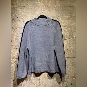 VELVET Teagan Gray Wool Blend Pullover Sweater